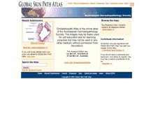 Tablet Screenshot of globalskinpathatlas.com